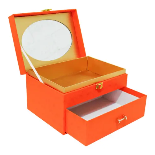 Alhajero naranja de 22x16x13cm16x22x13cm