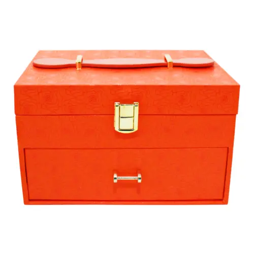 Alhajero naranja de 22x16x13cm16x22x13cm