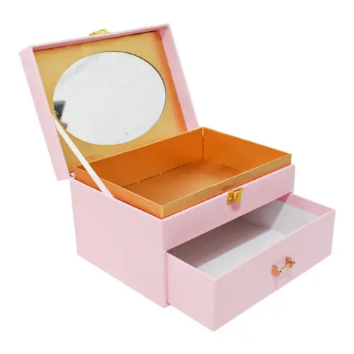 Alhajero rosa de 22x16x13cm16x22x13cm