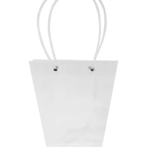 Bolsa de plástico transparente de 17x10x20cm10x17.6x20cm