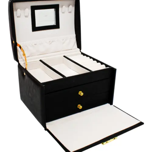 Alhajero negro de 14×17.5×12.5cm