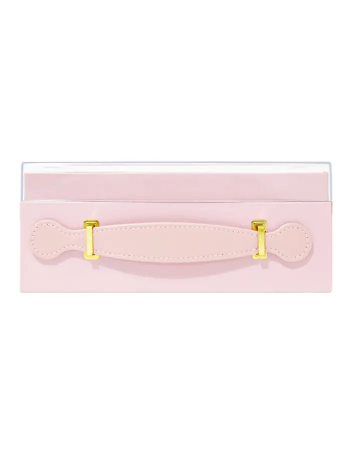 Bolsa de carton rosa con acrilico de 24x19.5x10cm10x24x19.5cm - Image 4