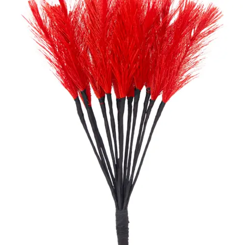 Pick de pampa rojo de 6x16x2cm