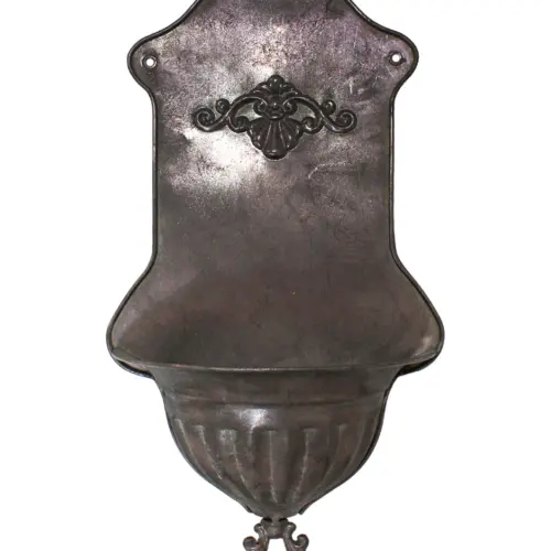 Maceta de metal diseño