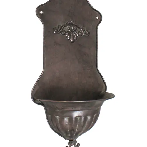 Maceta de metal diseño