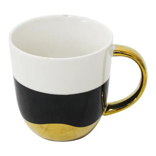 Taza de porcelana blanco