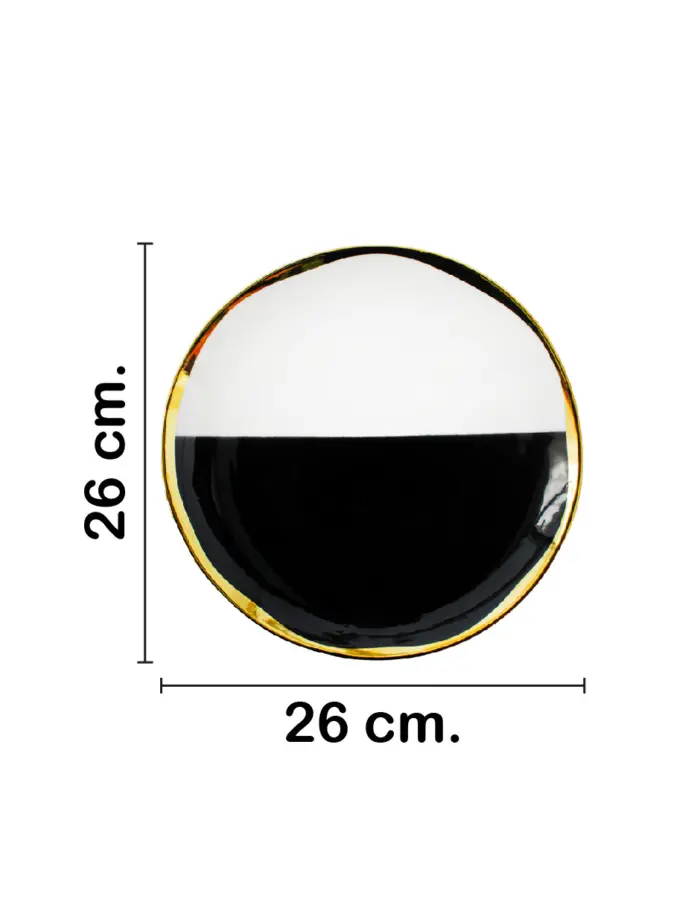 Plato de porcelana blanco - Image 2