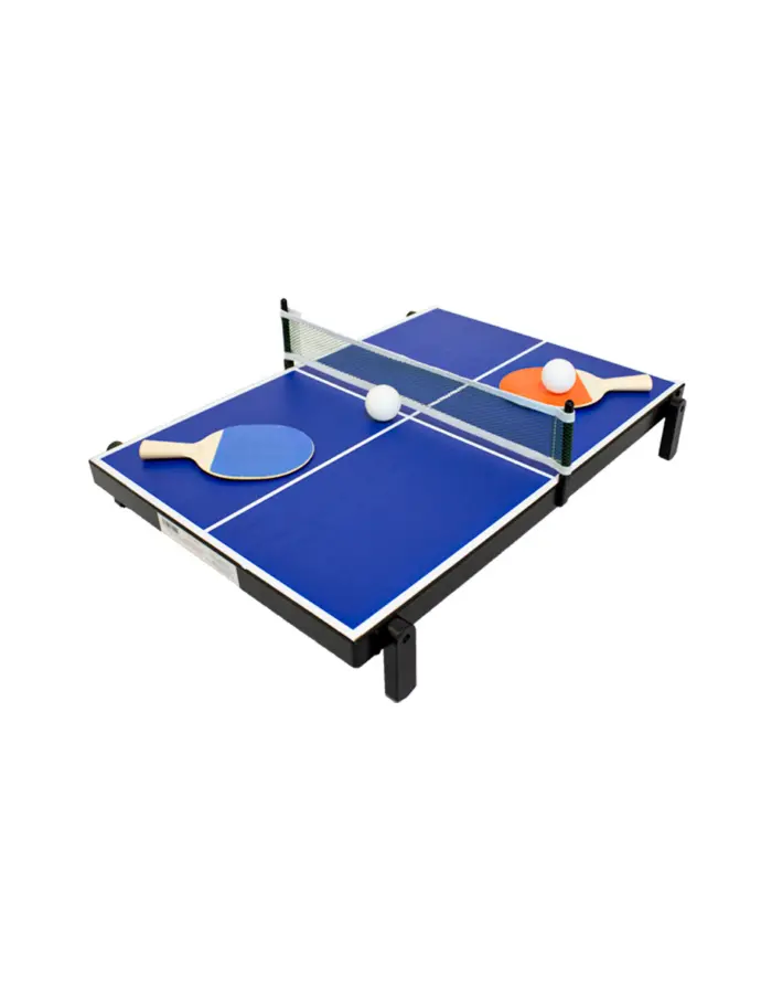 Juego de mesa 4 en 1 contiene tejo bolos curling y tenis de mesa.de 59x43.5x8cm - Image 2