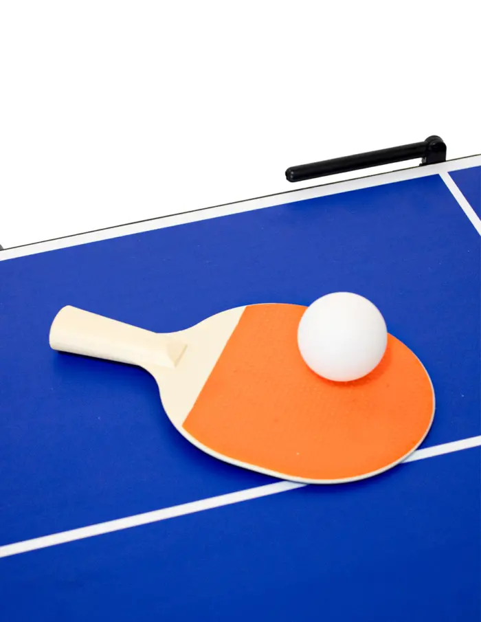 Juego de mesa 4 en 1 contiene tejo bolos curling y tenis de mesa.de 59x43.5x8cm - Image 7
