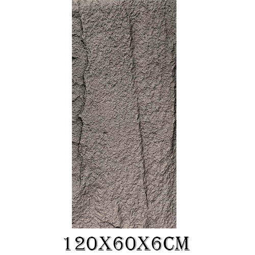 Recubrimiento de pared diseño roca blanco de 120x60x6cm