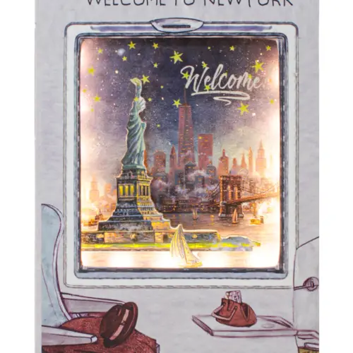 Caja de sombra diseño New York de 28x19x7.6cm