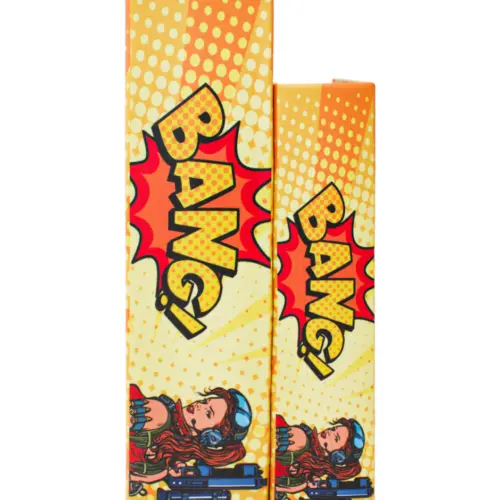 Juego de portalibros diseño bang de 30x21x7cm