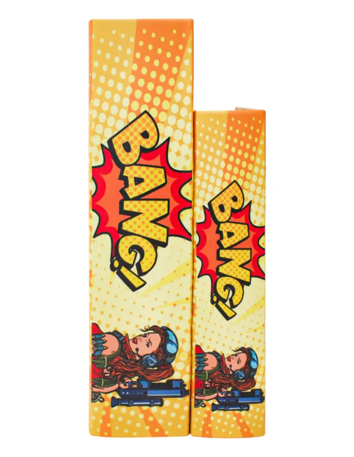 Juego de portalibros diseño bang de 30x21x7cm - Image 2