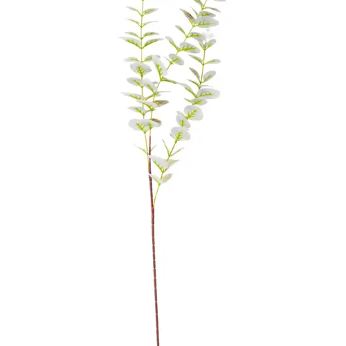 Ramo con 3 varas con hojas verde de 14x79x0.1cm