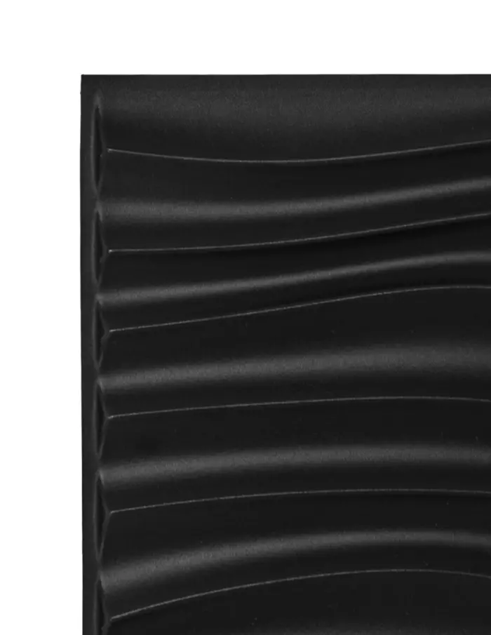 Adhesivo de pared de plástico diseño rayas blanco de 30x30x5cm - Image 3