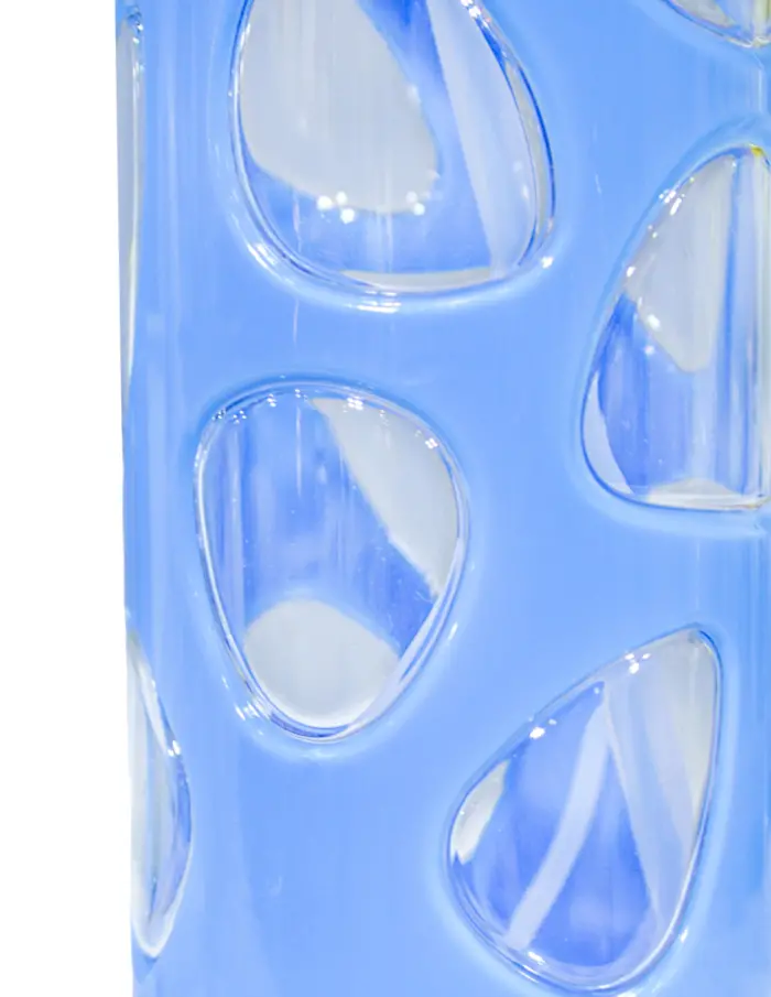 Botella de plástico azul de7.3x7.3x25cm - Image 4