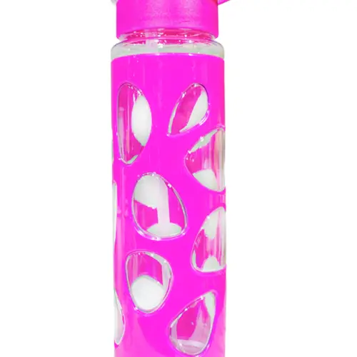 Botella de plástico ciruela de7.3×7.3x25cm