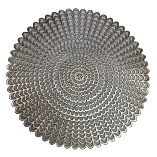 Mantel individual cobre de 38x38cm