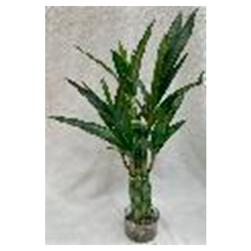 Maceta con bamboo artificial de 6.8×6.8x40cm