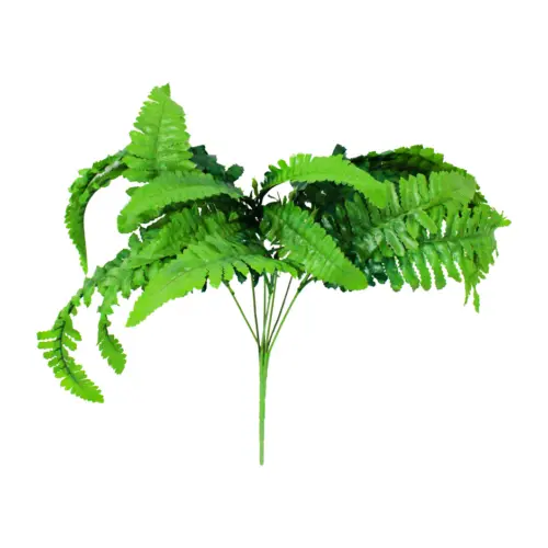 Helecho artificial verde