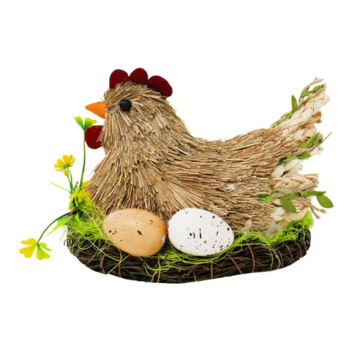 Gallina de fibras naturales