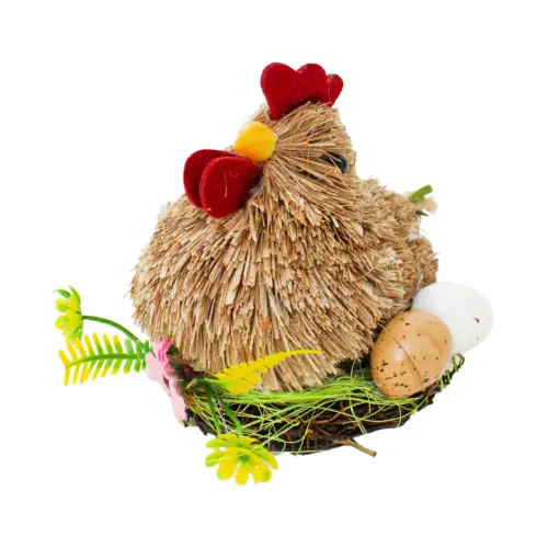 Gallina de fibras naturales