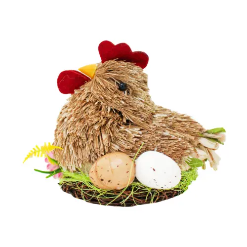 Gallina de fibras naturales