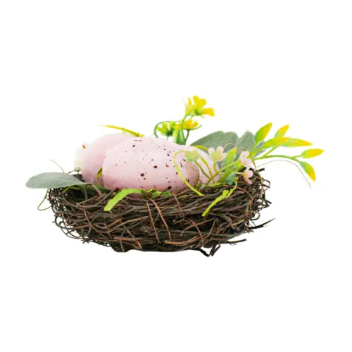 Nido de fibras naturales