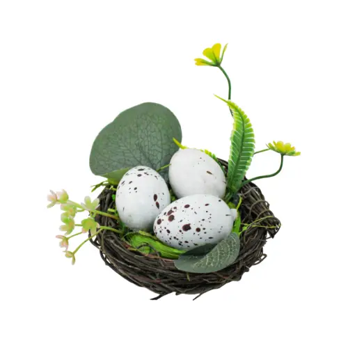 Nido de fibras naturales
