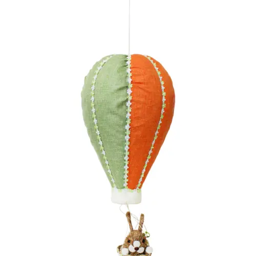 Globo colgante con conejo de 28x28x73cm