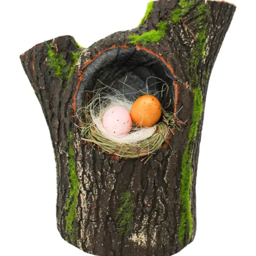 Nido de huevos de pascua de 22x15x24cm