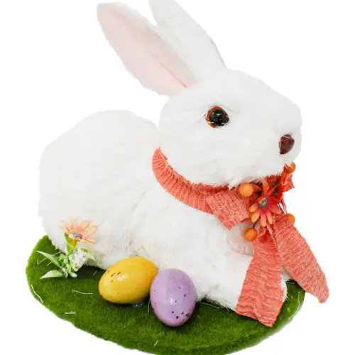 Conejo con huevos de pascual de 21x17x20cm