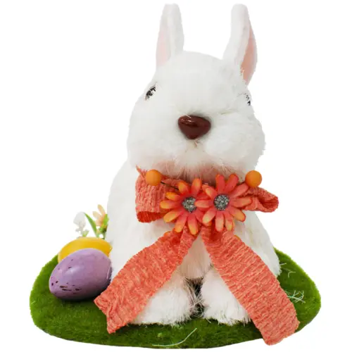Conejo con huevos de pascual de 21x17x20cm