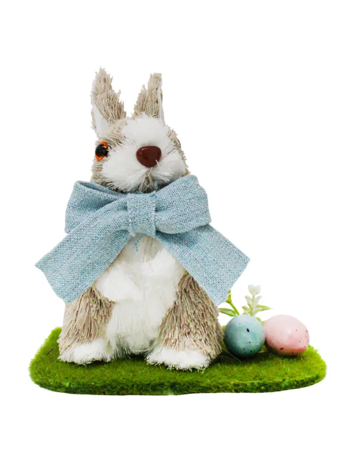 Conejo con huevos de pascua de 14x12x15cm - Image 2