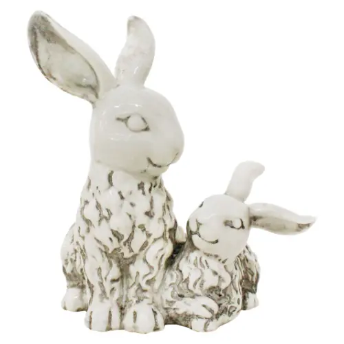 Conejos de porcelana de 17x13x19cm