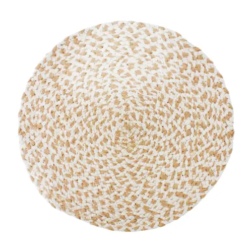 Mantel individual de yute natural de 35cm