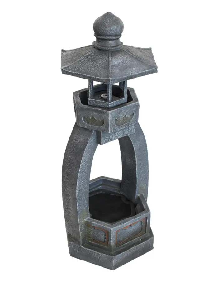 Fuente de agua diseño faro de 35.5x31.5x85cm - Image 4