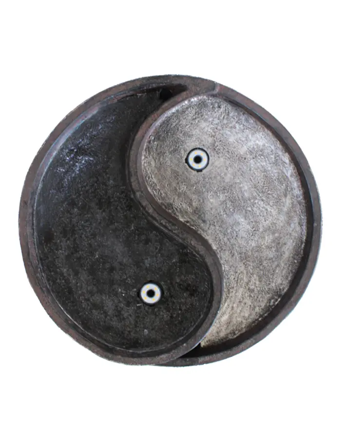 Fuente de piedra diseño yin yang de 45x45x24cm - Image 4