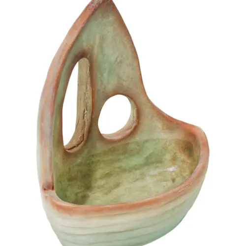 Base de cemento diseño barco de 23×14.5x24cm