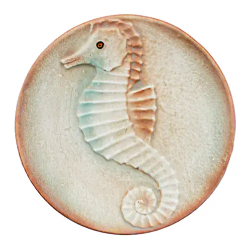 Decoracion diseño caballito de mar diseño de 20.5×20.5×3.5cm