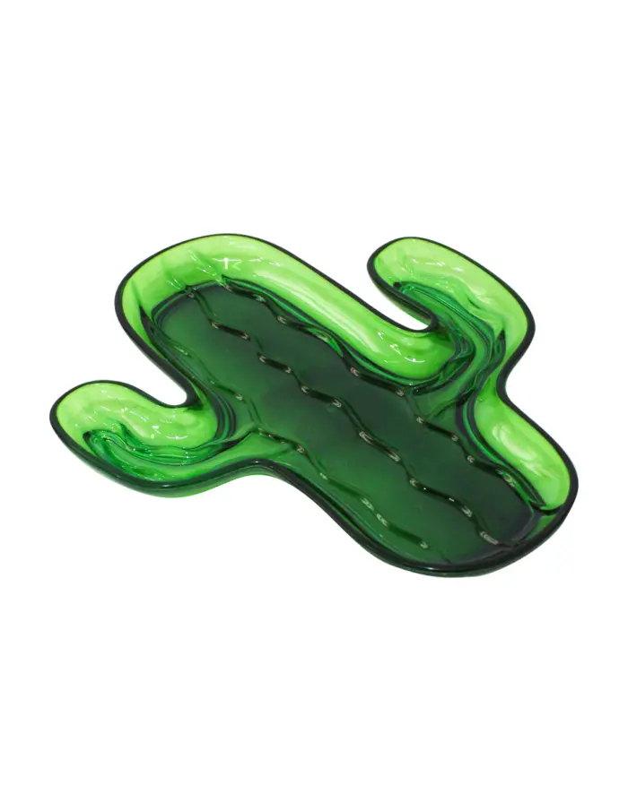 Plato de melamina diseño cactus de 19x18x2cm - Image 2