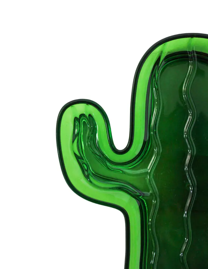 Plato de melamina diseño cactus de 19x18x2cm - Image 3
