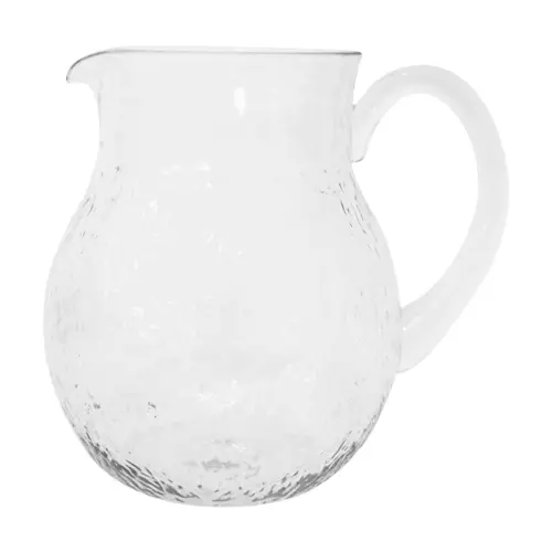 Jarra de acrilico transparente
