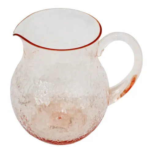 Jarra de acrilico naranja
