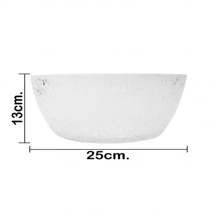 Bowl de acrilico transparente - Image 4