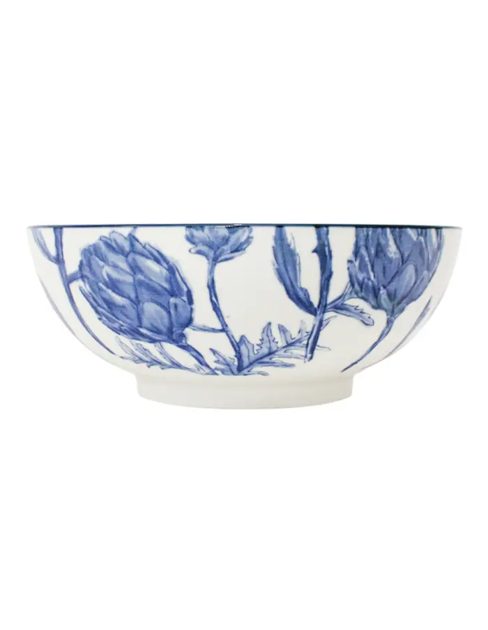 Bowl diseño alcachofas azules de 20x20x20cm - Image 3