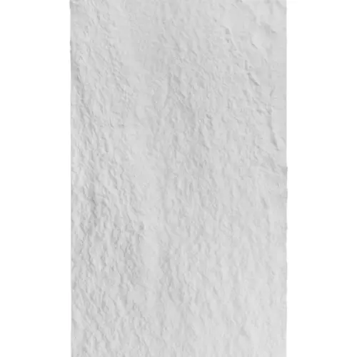 Recubrimiento de pared diseño roca blanco de 120x60x3cm