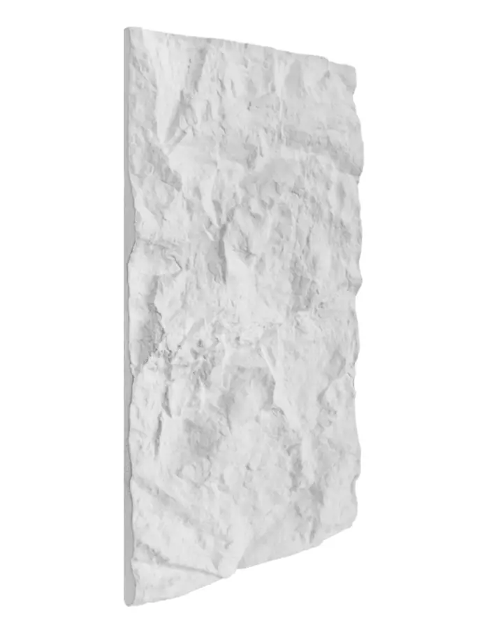 Recubrimiento de pared diseño roca gris claro de 120x60x3cm - Image 4