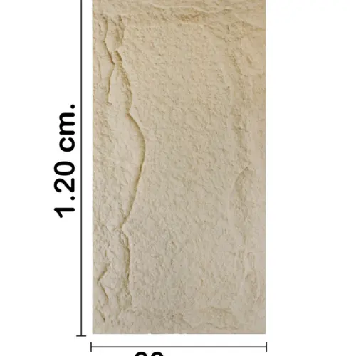 Recubrimiento de pared arena de 120x60x5cm