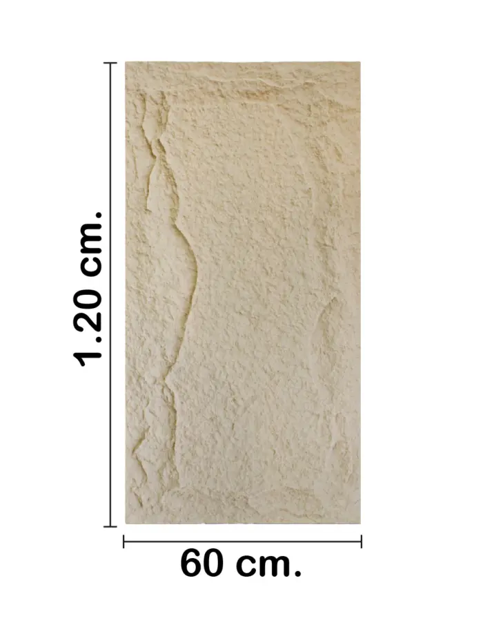 Recubrimiento de pared arena de 120x60x5cm - Image 2